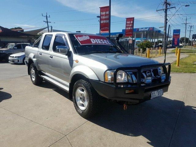 2004 Nissan Navara D22 5 Sp Manual 4d Dual Cab Pick Up