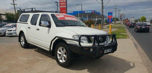 2011 Nissan Navara D40 Series 4 6 Sp Manual 4d Dual Cab